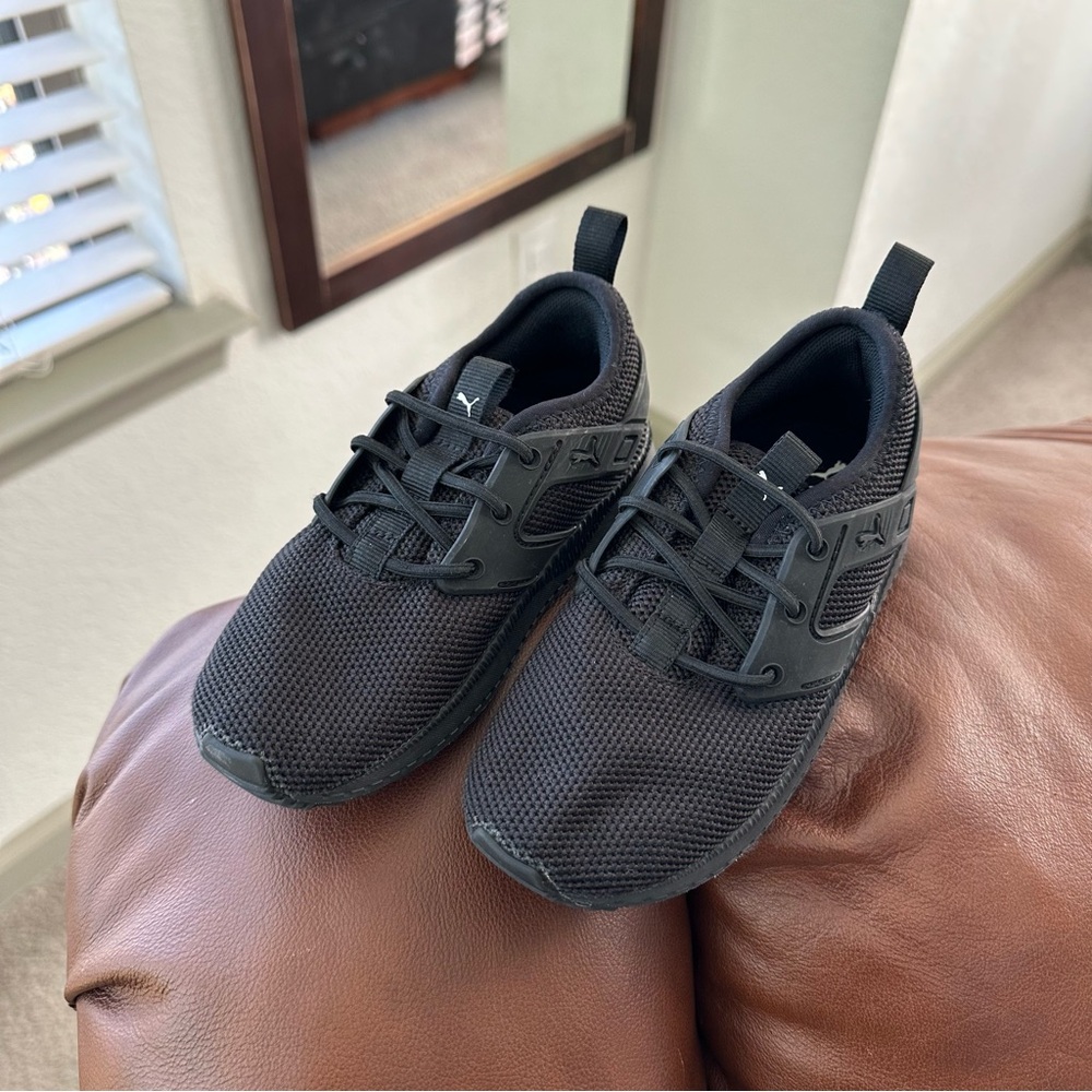 10C Black Puma Pacer Next Excel Toddler Sneakers